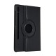 Litchi Texture Leather Case with Rotating Stand Cover for Samsung Galaxy Tab S7 SM-T870.T875 - Black Samsung Cases Mobile Tablet
