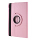 Litchi Texture Leather Case with Rotating Stand Cover for Samsung Galaxy Tab S7 SM-T870.T875 - Pink Samsung Cases Mobile Tablet