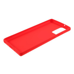 Θήκη Σιλικόνης TPU Ματ για Samsung Galaxy Note 20 5G / Galaxy Note 20 - Κόκκινο