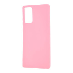 Θήκη Σιλικόνης TPU Ματ για Samsung Galaxy Note 20 5G / Galaxy Note 20 - Ροζ