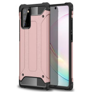 Tough Armor Υβριδική Θήκη Σιλικόνης TPU σε Συνδυαμό με Πλαστικό για Samsung Galaxy Note 20 / Note 20 5G - Ροζέ Χρυσαφί