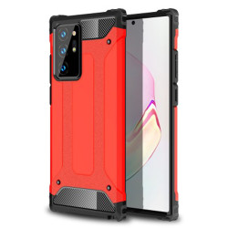 Tough Armor Υβριδική Θήκη Σιλικόνης TPU σε Συνδυαμό με Πλαστικό για Samsung Galaxy Note 20 Ultra - Κόκκινο