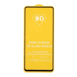 Σκληρυμένο Γυαλί (Tempered Glass) Προστασίας Οθόνης Πλήρης Κάλυψης για Samsung Galaxy S10 Lite / A91 - Μαύρο