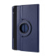 For Samsung Galaxy Tab S6 SM-T860 (Wi-Fi) Leather Tablet Protective Case with Rotary Stand - Dark Blue Samsung Cases Mobile Tablet