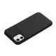 Flexible TPU Shell with Slide Camera Cover for iPhone 12 Pro/12 - Black Apple Cases Mobile