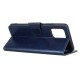 Crazy Horse Wallet Leather Protective Case Shell for iPhone 12 Pro Max 6.7 inch - Blue Apple Cases Mobile