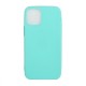 Flexible TPU Protector Mobile Phone Case for iPhone 12 Pro Max 6,7 inch - Cyan Apple Cases Mobile