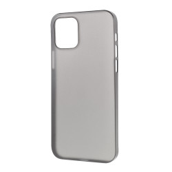 Ultra-thin Plastic Cover for iPhone 12 mini - Dark Grey