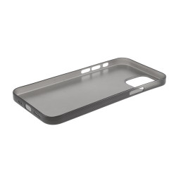 Ultra-thin Plastic Cover for iPhone 12 mini - Dark Grey