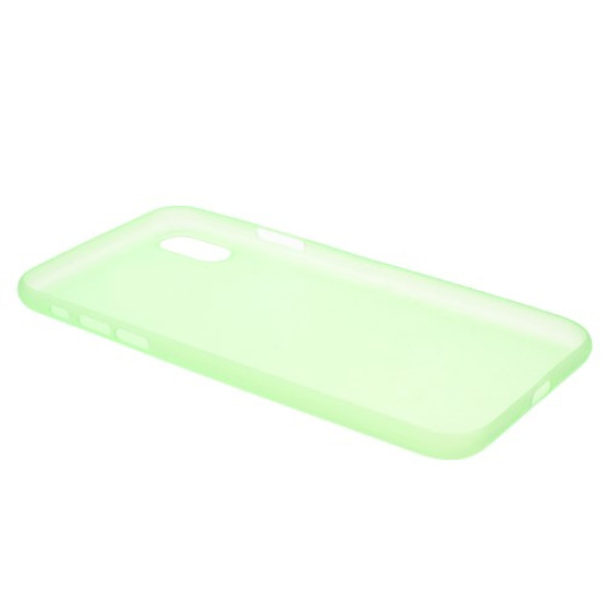 Ultra-thin PC Hard Case Shell foriPhone X/XS 5.8 inch - Green Apple Cases Mobile