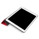 For iPad Air 10.5 (2019) / Pro 10.5-inch (2017) Tri-fold PU Leather Smart Stand Case Accessory - Red Apple Cases Tablet