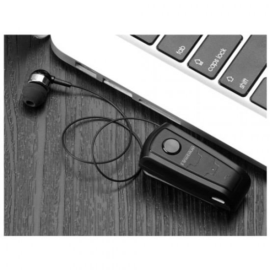 FINEBLUE F910 Ακουστικό Μονό Bluetooth Κολλάρου με Ρύθμιση Έντασης Ήχου - Μαύρο Bluetooth Ακουστικά / Ηχεία