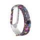 Μπρασελέ Σιλικόνης για Xiaomi Mi Band 5 - Πολύχρωμα Tribal Λουλούδια Gadgets - Παιχνίδια - Hobby