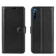 Litchi Skin Wallet Leather Stand Case for Sony Xperia L4 - Black Sony Cases Mobile