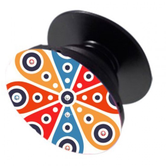 NXE Βάση Στήριξης και Μεταφοράς Σχέδιο Μαντάλα για όλα τα Smartphones - Πολύχρωμοι Κύκλοι Βάσεις Στήριξης και Βάσεις Φόρτισης