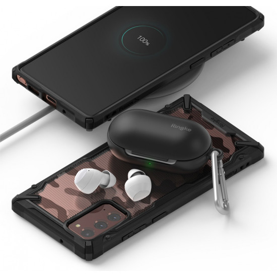 Ringke Fusion-X Samsung Galaxy Note 20 Camo (Moro) Black Samsung Θήκες Κινητών