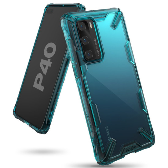Ringke Fusion-X Huawei P40 Turquoise Green Huawei Cases Mobile