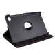 Litchi Texture 360° Rotating Stand Leather Case for Huawei MatePad T8 - Black Huawei Tablets Case