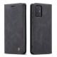 CASEME 013 Series Auto-absorbed Flip Leather Wallet Case for Samsung Galaxy S20 - Black Samsung Cases Mobile