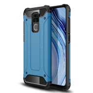 Armor Guard Plastic + TPU Hybrid Phone Case for Xiaomi Redmi Note 9 - Baby Blue