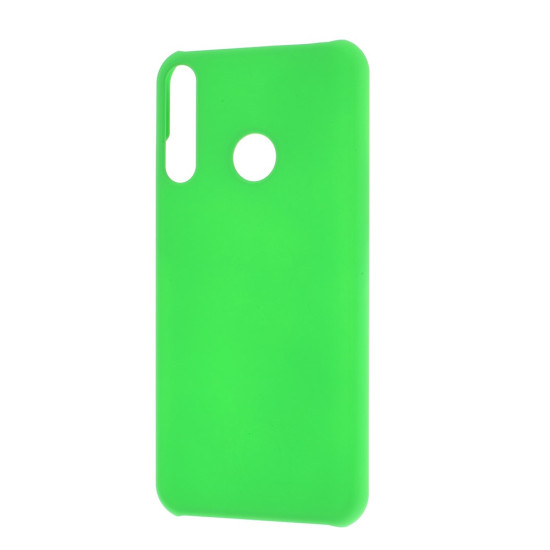 Rubberized Hard PC Cell Phone Cover for Huawei Y7p/P40 lite E/Honor 9C - Green Huawei Cases Mobile