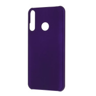 Rubberized Hard PC Cell Phone Cover for Huawei Y7p/P40 lite E/Honor 9C - Purple