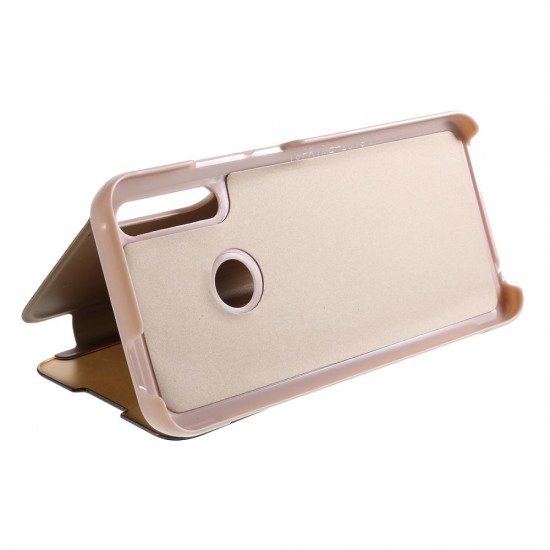 Hard PC Mobile Phone Stand Cover Case with Mirror Function for Huawei P Smart Z - Green Huawei Cases Mobile