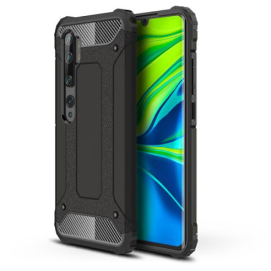 Armor Guard PC + TPU Cool Shell for Xiaomi Mi Note 10 Lite/Mi CC9 Pro - Black XIAOMI Cases Mobile