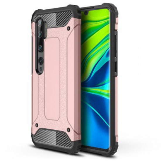 Armor Guard PC + TPU Cool Shell for Xiaomi Mi Note 10 Lite/Mi CC9 Pro - Rose Gold XIAOMI Cases Mobile