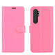 Litchi Skin Magnetic Leather Stand Case for Xiaomi Mi Note 10 Lite - Rose XIAOMI Cases Mobile