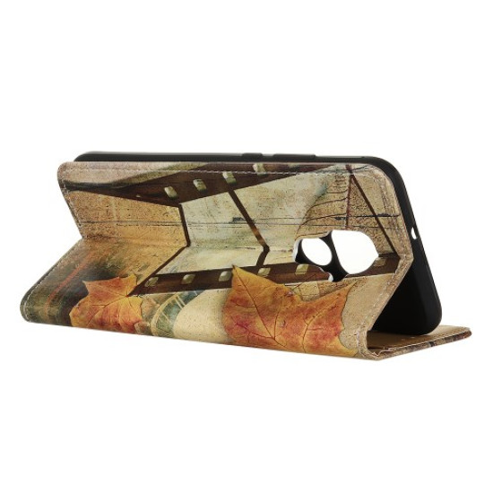 Pattern Printing PU Leather Wallet Stand Phone Shell for Xiaomi Redmi Note 9 / Redmi 10X 4G - Eiffel Tower XIAOMI Cases Mobile