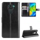 Crazy Horse PU Leather Shell with Wallet Stand for Xiaomi Redmi Note 9/Redmi 10X 4G - Black XIAOMI Cases Mobile