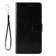 Crazy Horse PU Leather Shell with Wallet Stand for Xiaomi Redmi Note 9/Redmi 10X 4G - Black XIAOMI Cases Mobile