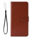 Crazy Horse PU Leather Shell with Wallet Stand for Xiaomi Redmi Note 9/Redmi 10X 4G - Brown XIAOMI Cases Mobile
