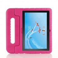 Drop-proof Kids Safe EVA Foam Case with Kickstand for Lenovo Tab P10 / Tab M10 TB-X605F - Rose