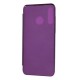 View Window Plated Mirror Surface Leather Stand Case for Huawei P30 Lite / nova 4e - Purple Huawei Cases Mobile