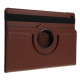 Litchi Texture 360° Swivel Stand Leather Case for Samsung Galaxy Tab S6 Lite - Brown Samsung Cases Mobile Tablet