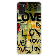 Θήκη Σιλικόνης TPU για Samsung Galaxy A41 (Global Version) - Μοτίβο Love