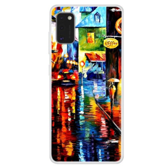 Θήκη Σιλικόνης TPU για Samsung Galaxy A41 (Global Version) - Ελαιογραφίες με Δρόμους Samsung Θήκες Κινητών