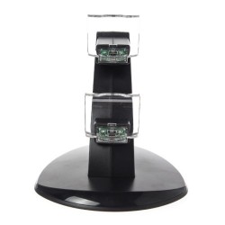 Dual Controller Charger Dock Station Stand for Playstation PS4 with LED Indicators Dual Controller Charger Dock Station Stand for Playstation PS4 with LED Indicators