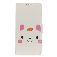 Pattern Printing Magnetic Leather Stand Cover for Xiaomi Redmi Note 9 Pro/Note 9 Pro Max/Note 9S - Cute Animal