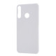 Rubberized Hard PC Cell Phone Cover for Huawei Y7p/P40 lite E - White Huawei Cases Mobile