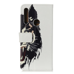 Pattern Printing Wallet Leather Phone Case Covering for Huawei Y7p/P40 lite E - Tiger