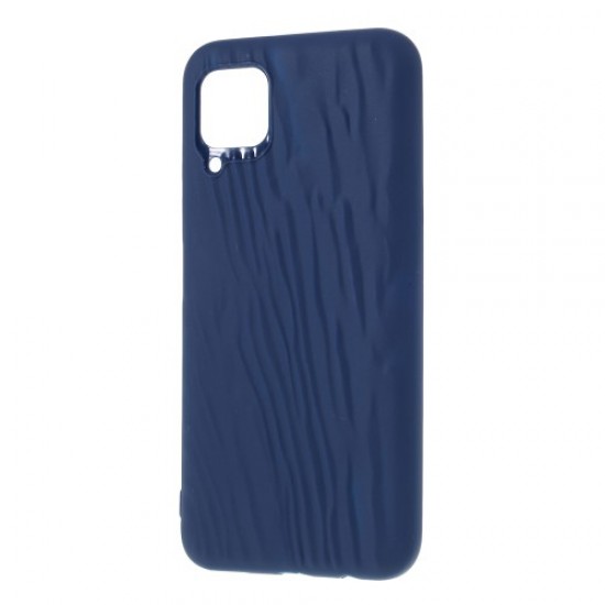 Quicksand Texture Matte TPU Shell Case for Huawei P40 lite/nova 6 SE/Nova 7i - Dark Blue Huawei Cases Mobile