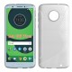 Θήκη Σιλικόνης TPU Σχέδιο S με Διακόσμηση Carbon Fiber για Motorola Moto G6 Plus - Λευκό Motorola Θήκες Κινητών
