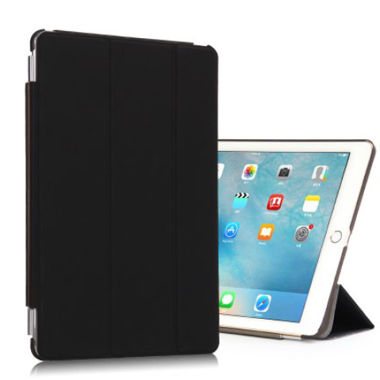 Tri-fold Stand Smart Leather Cover + Companion PC Case for iPad Pro 9.7 inch - Black Apple Cases Tablet