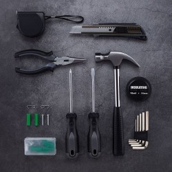 XIAOMI YOUPIN JIUXUN 12 in 1 Tool Kit Household Hand Tool with Screwdriver Wrench Hammer Toolbox XIAOMI YOUPIN JIUXUN 12 in 1 Tool Kit Household Hand Tool with Screwdriver Wrench Hammer Toolbox