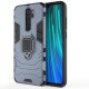 Plastic + TPU Hybrid Case with Kickstand for Xiaomi Redmi Note 8 Pro - Blue XIAOMI Cases Mobile