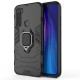 Plastic + TPU Hybrid Case with Kickstand for Xiaomi Redmi Note 8 - Black XIAOMI Cases Mobile