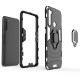 Plastic + TPU Hybrid Case with Kickstand for Xiaomi Redmi Note 8 - Black XIAOMI Cases Mobile